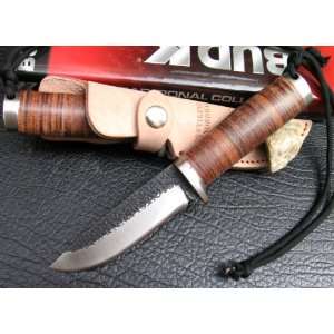 Skin Handle Custom Japanese Hunting Knife  Sports 