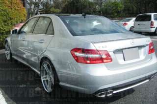 PAINTED MERCEDES BENZ W212 OE ROOF & AMG TRUNK SPOILER  