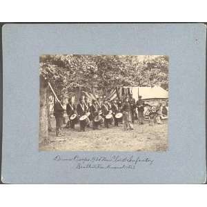  Drum Corps,93d New York Infantry,Bealton,Va.,August,1863 