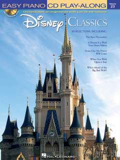 Disney Classics Easy Piano Sheet Music Song Book CD NEW  