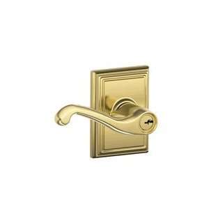   ) Keyed Entry Flair Style Lever with Addison Rose