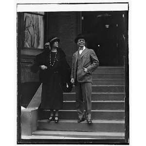  Photo Alice Longworth and Theo. Roosevelt 1922