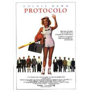   Spanish 27x40 Goldie Hawn Chris Sarandon Andre Gregory