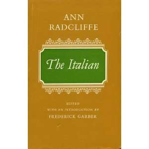  The Italian Ann Radcliffe Books