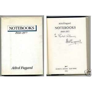  Athol Fugard Notebooks 1960 1977 Signed Autograph Book 