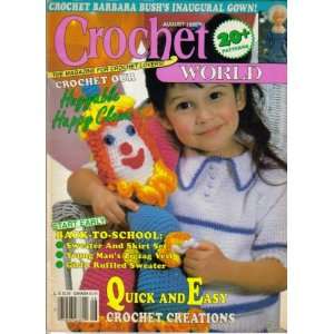 Crochet World (Crochet Barbara Bushs Inaugural Gown, July/August 1990 