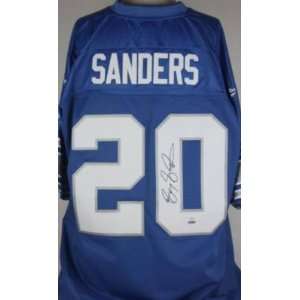 Barry Sanders Signed Jersey   Authentic   Autographed NFL Jerseys