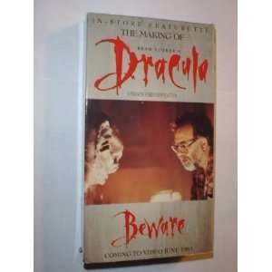  The Making of Bram Stokers Dracula (VHS) 