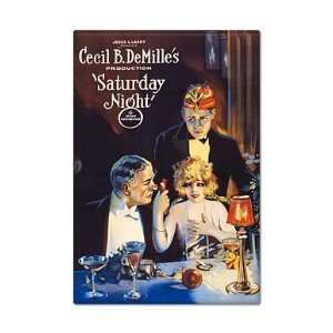  Cecil B. DeMilles Saturday Night Movie Fridge Magnet 