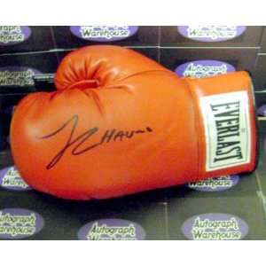 Julio Cesar Chavez Autographed/Hand Signed Boxing Glove (from private 