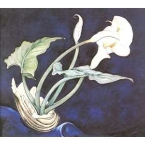 Hand Made Oil Reproduction   Charles Demuth   24 x 22 inches   Calla 