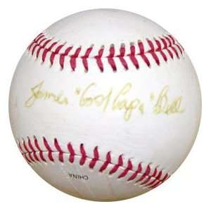  James Cool Papa Bell Autographed Baseball Sports 