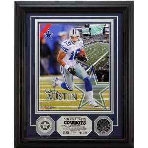  NFL Dallas Cowboys #19 Miles Austin Silver Coin Player 