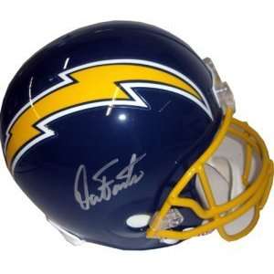 Dan Fouts Autographed Helmet  Replica