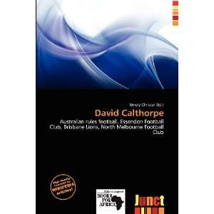  David Calthorpe (9786200537850) Emory Christer Books