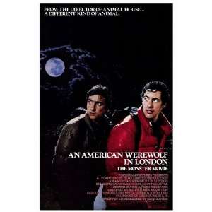  An American Werewolf in London Poster 27x40 David Naughton 