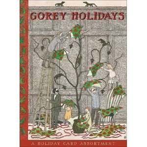 Edward Gorey Holiday Cards 20 Card Assortment Gorey 