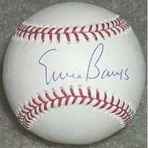 Ernie Banks Autographed Baseball   Official