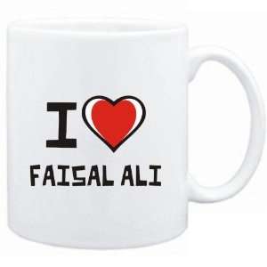  Mug White I love Faisal Ali  Drinks