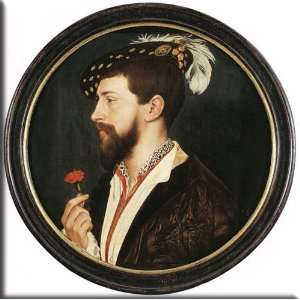   George 16x16 Streched Canvas Art by Holbein, Hans (Younger) Home