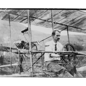  early 1900s photo Glenn Curtiss, three quarter length 