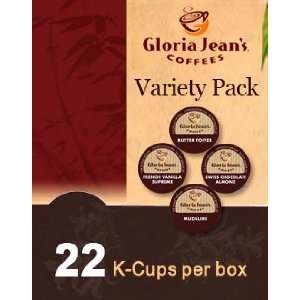 Gloria Jeans FLAVORED Variety Pack 22 K Cups for Keurig Brewers 