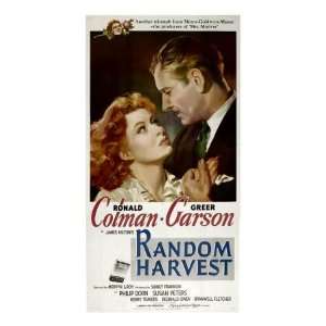Random Harvest, Greer Garson, Ronald Colman, 1942 Premium Poster Print 