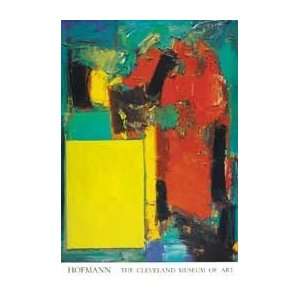   Yellow   Artist Hans Hofmann  Poster Size 39 X 27