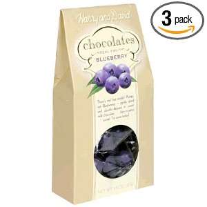 Harry & David Chocolate Blueberries, 4.5 Ounce Units (Pack of 3)
