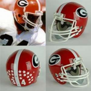 Herschel Walker Georgia Bulldogs Throwback 1977 Unsigned Helmet