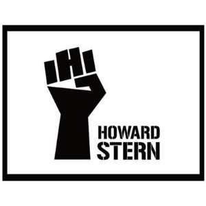  Magnet (Large) HOWARD STERN   Fist Logo 