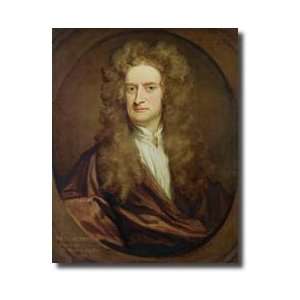  Portrait Of Isaac Newton 16421727 1702 Giclee Print