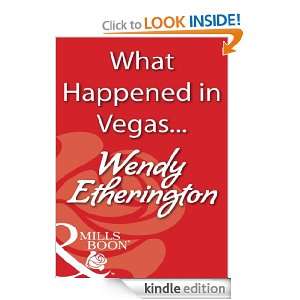  What Happened in Vegas eBook Wendy Etherington Kindle 
