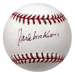  Jack McKeon Autographed / Signed Baseball Sports 