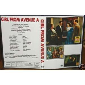  Girl From Avenue A   DVD   Jane Withers & Kent Taylor 