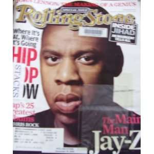    Rolling Stone Magazine December 15 2005 Jay Z 