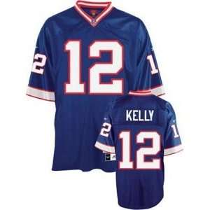 Jim Kelly Buffalo Bills Blue NFL Reebok Premier Jersey