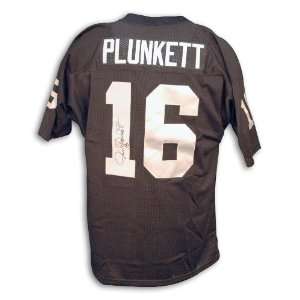 Jim Plunkett Raiders Throwback Black Jersey
