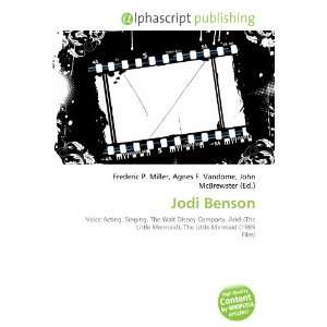  Jodi Benson (9786133784888) Books