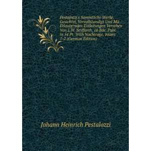   , Issues 1 2 (German Edition) Johann Heinrich Pestalozzi Books