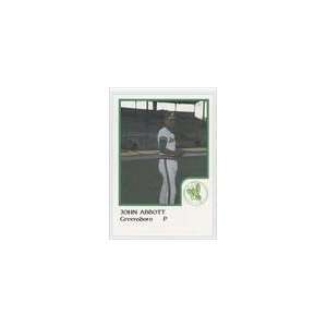   1986 Greensboro Hornets ProCards #1   John Abbott