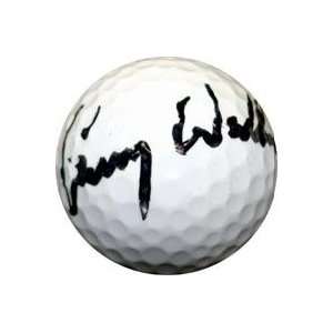  Lanny Wadkins autographed Golf Ball