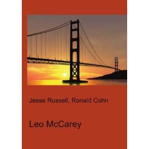  Leo McCarey Ronald Cohn Jesse Russell Books