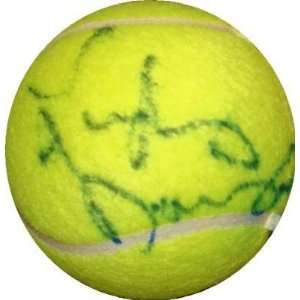 Lindsay Davenport Autographed Tennis Ball