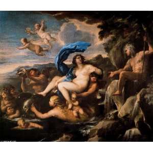 FRAMED oil paintings   Luca Giordano   24 x 20 inches   The Triumph of 