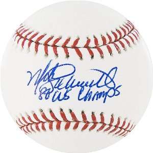  Mike Schmidt MLB Baseball w/ 80 WS Champs Insc 
