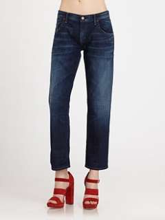 Citizens of Humanity   Dylan Dropped Rise Cropped Jeans