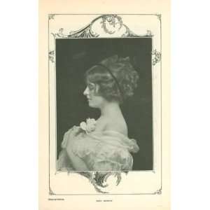  1899 Print Actress Mary Murphy 