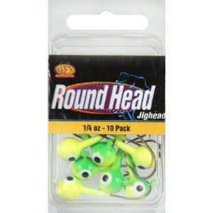  MAURICE SPORTING GOODS 10 Pack 1/8 OZ Green & Yellow Round 