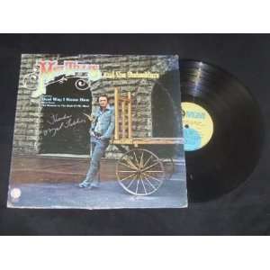 Mel Tillis & and the Statesiders   Signed Autographed Record Album 